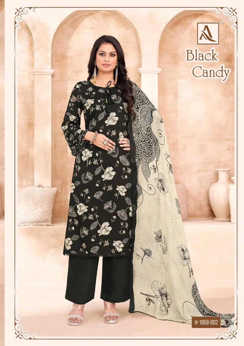 Black Candy By Alok Suit Viscose Maslin Dress Material Orders In India